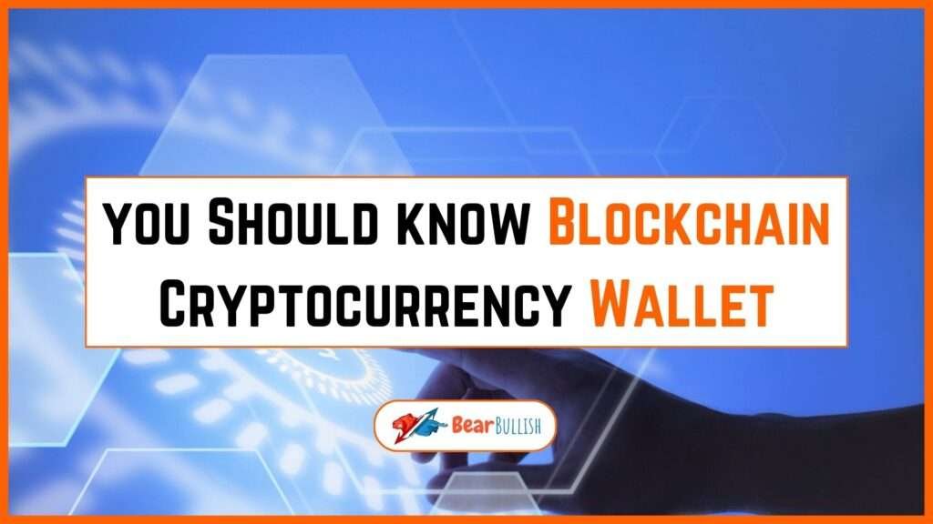 you Should know Blockchain Cryptocurrency Wallet 2023 Bearbullish